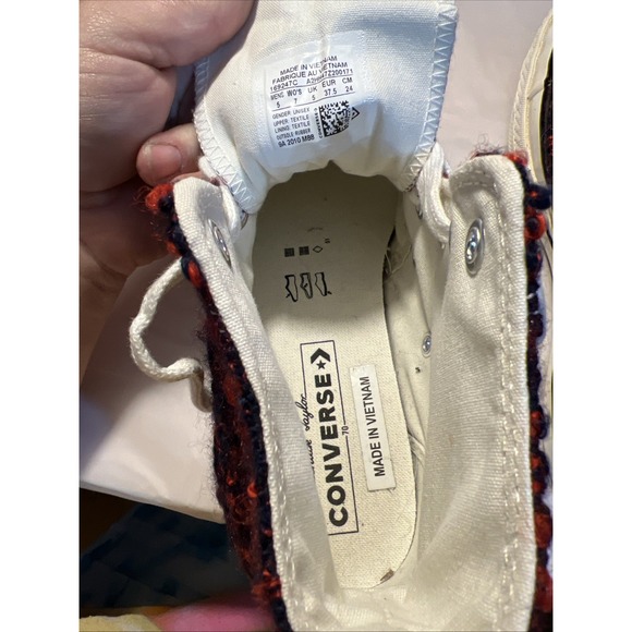 Converse Chuck 70 Hi Top Warm At Heart Boucle Yarn 169247c Unisex main image 6